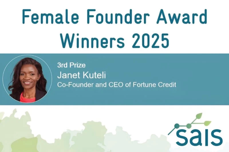 Female Founder Award 3rd Place Winner 2025