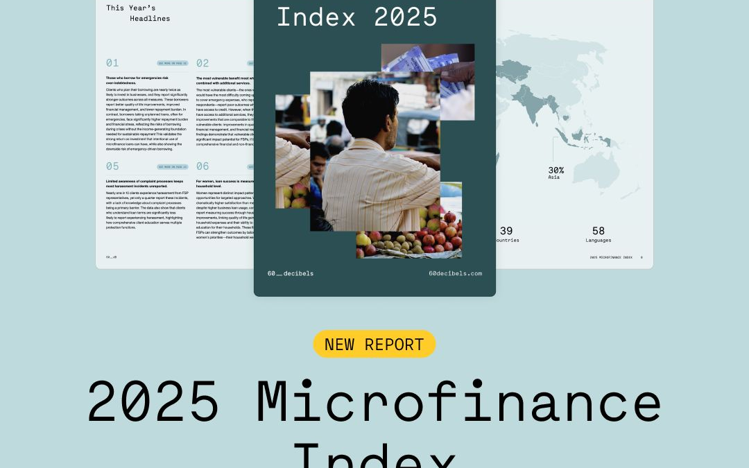 Fortune Credit Featured in 60 Decibels’ 2025 Microfinance Index