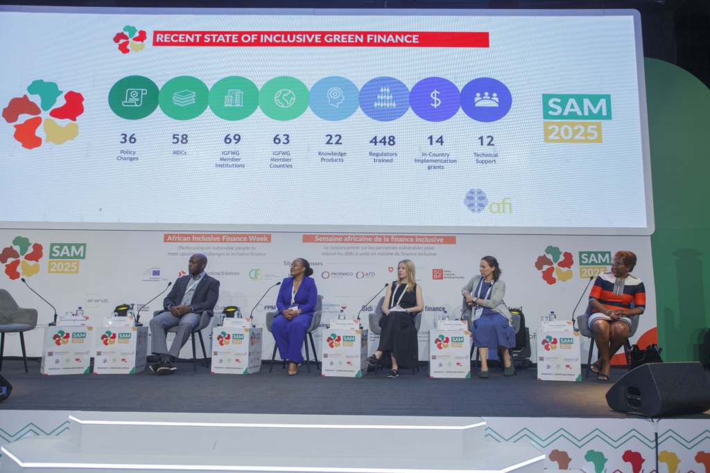 Presentation on the recent state of inclusive green finance