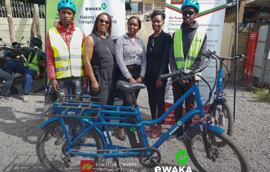 (Left to right) Celeste, CEO, eWAKA and Janet, CEO, Fortune Credit